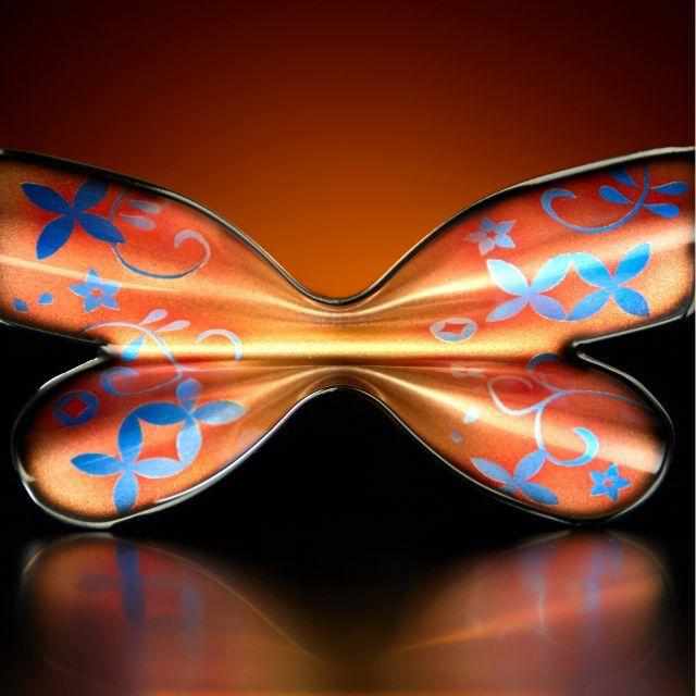 【板金加工】日青工業 蝶ネクタイ Metal Butterfly アグリアス・クラウディナ
