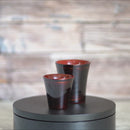 【ぐい吞】千筋羽反(小) 内根来 | 八雲塗