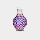 【徳利】二重被せ (金赤-瑠璃) | 薩摩切子 | satuma