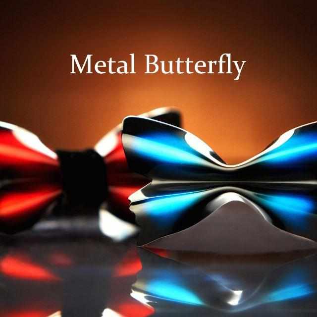 【板金加工】日青工業 蝶ネクタイ Metal Butterfly パピリオユリシス