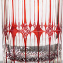 【ロックグラス】凛然 ‐rin zen- (赤)｜切子