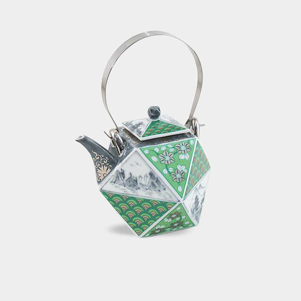 【古伊万里焼】林九郎窯 朧 酒瓶 moegi