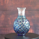 【徳利】二重被せ (緑-瑠璃) | 薩摩切子 | satuma