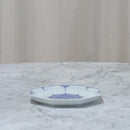 【お皿】八角5寸 間取牡丹唐草 | 三川内焼 | 平戸松山窯