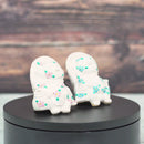 【置物】九谷焼コラボ Tanutanu 花 (ピンク) メス | 信楽焼