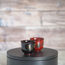 【ぐい吞】羽反 春秋 内赤 | 八雲塗