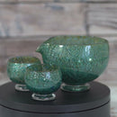 【吹きガラス】Izumo 酒器3点セット UTAGE ~碧月~ ブルー