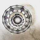 【ぐい呑】凛然 -rin zen- (紫)｜切子