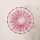 【マルチグラス】凛然 -rin zen- ピンク(金赤)｜切子