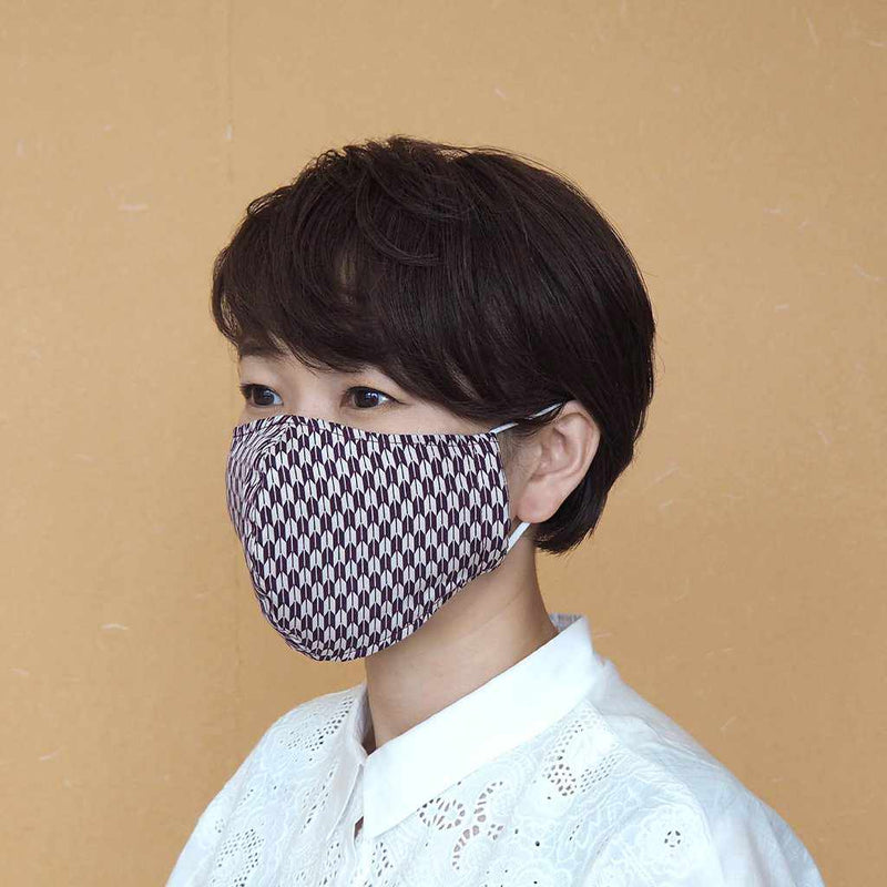 【マスク】KINUMASK 丸形 (男女兼用) A | 京友禅
