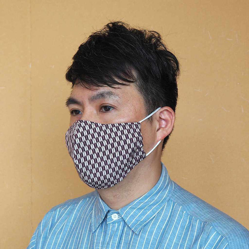 【マスク】KINUMASK 丸形 (男女兼用) A | 京友禅