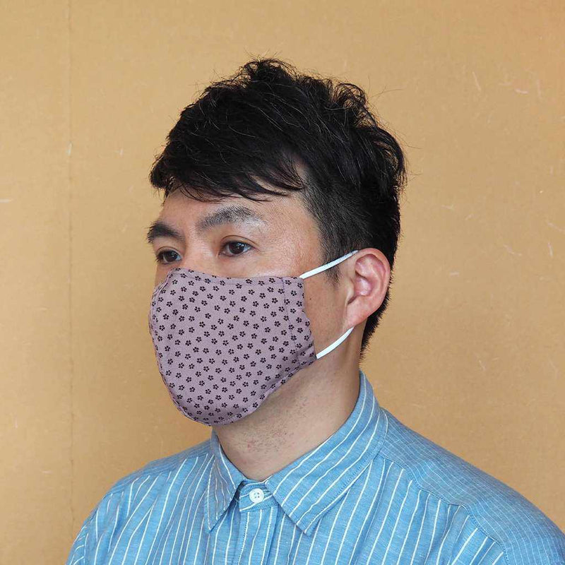 【マスク】KINUMASK 丸形 (男女兼用) B | 京友禅