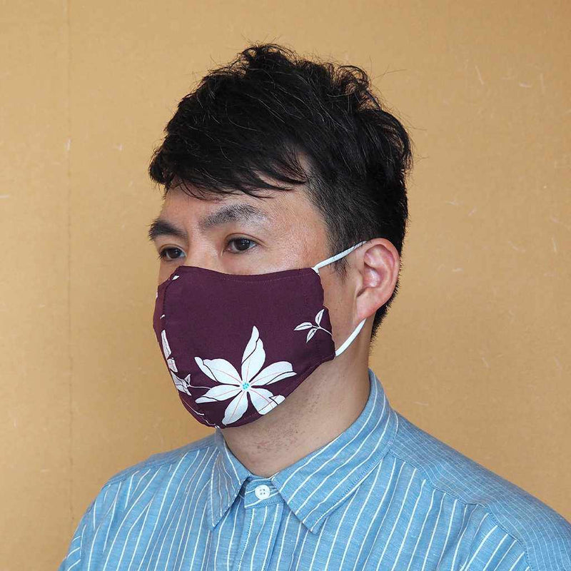 【マスク】KINUMASK 丸形 (男女兼用) C | 京友禅