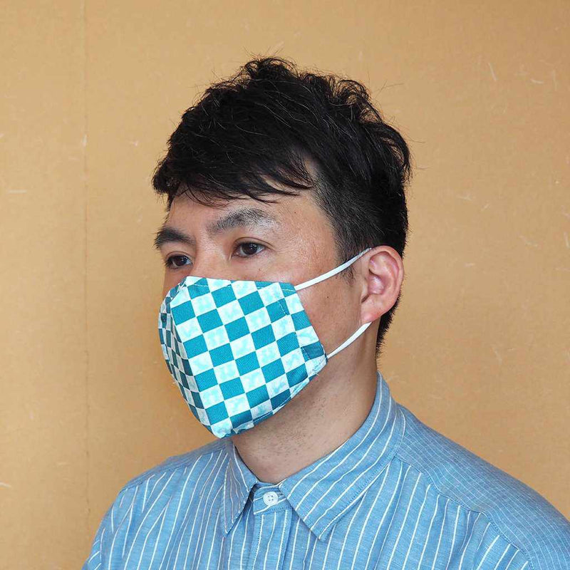 【マスク】KINUMASK 角型 (男女兼用) F | 京友禅