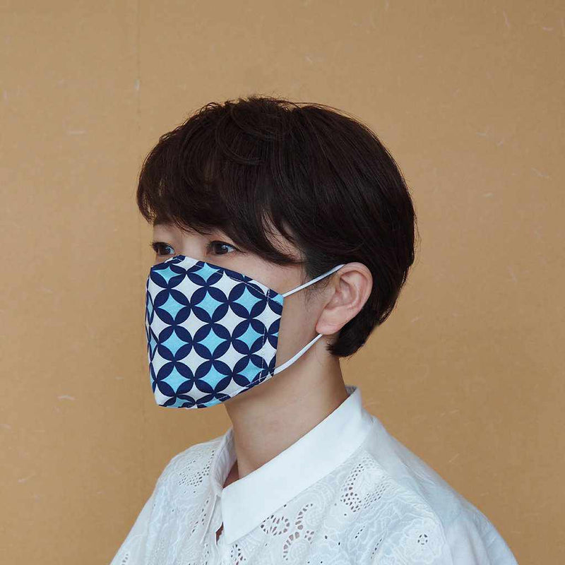 【マスク】KINUMASK 角型 (男女兼用) H | 京友禅