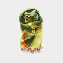 【ストール】KASANE 女郎花 (イエロー×イリディセントグリーン) | 郡内織物 | 富士桜工房