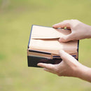 【長財布】小銭入無 (藍) | 松阪牛革 | バンビ