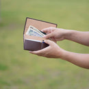 【長財布】小銭入無 (豊土) | 松阪牛革 | バンビ