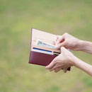 【長財布】小銭入無 (葡萄) | 松阪牛革 | バンビ