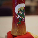 【キャンドル】碇型100匁 風神雷神 (赤) | 和ろうそく | 中村ローソク