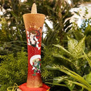 【キャンドル】碇型100匁 風神雷神 (赤) | 和ろうそく | 中村ローソク