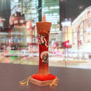 【キャンドル】碇型100匁 風神雷神 (赤) | 和ろうそく | 中村ローソク