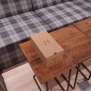 【スリッパ】Reela 本革スムース ルームサボ（レッド）23.0~24.0cm