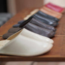 【スリッパ】Reela 本革スムース ルームサボ（レッド）23.0~24.0cm