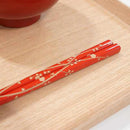 【箸】琳派×輪島塗 梅 | 若狭塗 | 箸蔵まつかん