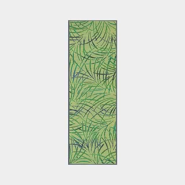 【い草-畳】イケヒコ い草ヨガマット カルム 緑 (60×180cm)