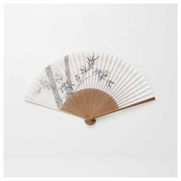 【骨董品 大扇 直径約160cm】扇子、希少、珍品 扇子｜男物 紙扇 竹雀 | 京扇子 | 大西常商店 ｜BECOS