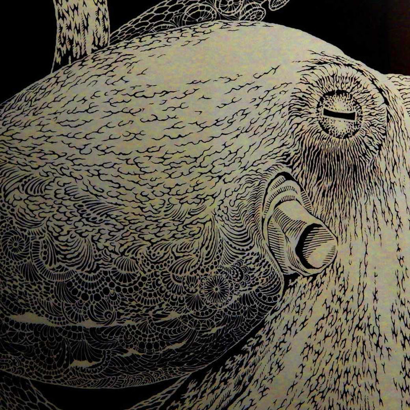【版画】切り剣Masayo（福田理代）海蛸子