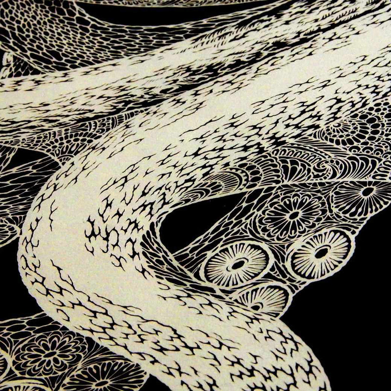 【版画】切り剣Masayo（福田理代）海蛸子