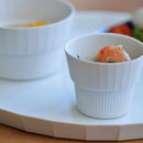 【有田焼】UTSUÀ カップ 4点セット マットホワイト