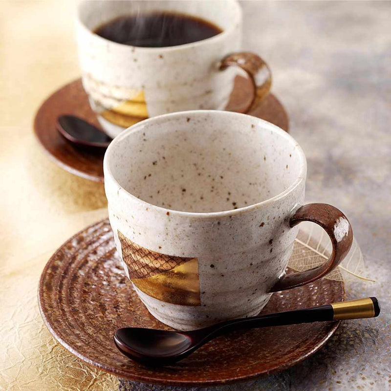 【コーヒーカップ&ソーサー2点セット】コーヒー碗皿 | 金沢箔 | 箔一