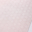 【ストール】比礼  北斎 輪違い麻の葉 (ピンク) | 博多織 | OKANO