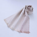 【ストール】比礼  北斎 輪違い麻の葉 (シャンパン) | 博多織 | OKANO