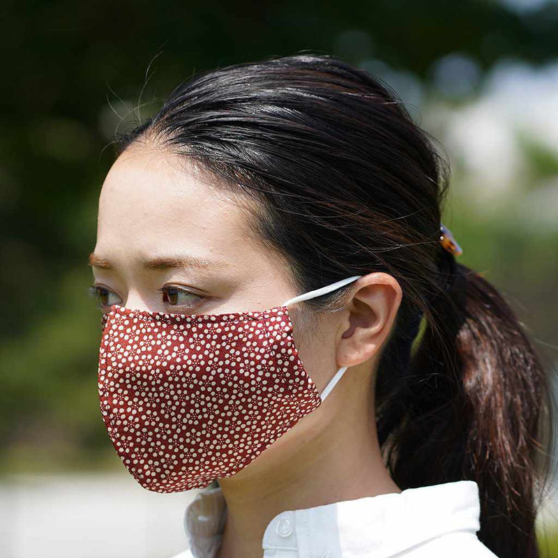 【マスク】KINUMASK 丸形 (男女兼用) F | 京友禅