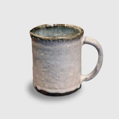 【伊賀焼】ましの窯 紫陽花釉 マグカップ