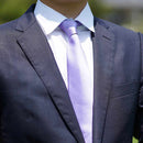 【ネクタイ】ラベンダー 雅 33匁シルクサテン | 郡内織物 | 富士桜工房