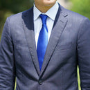 【ネクタイ】ロイヤルブルー 雅 33匁シルクサテン | 郡内織物 | 富士桜工房