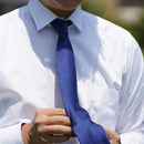 【ネクタイ】ネイビー 雅 33匁シルクサテン | 郡内織物 | 富士桜工房