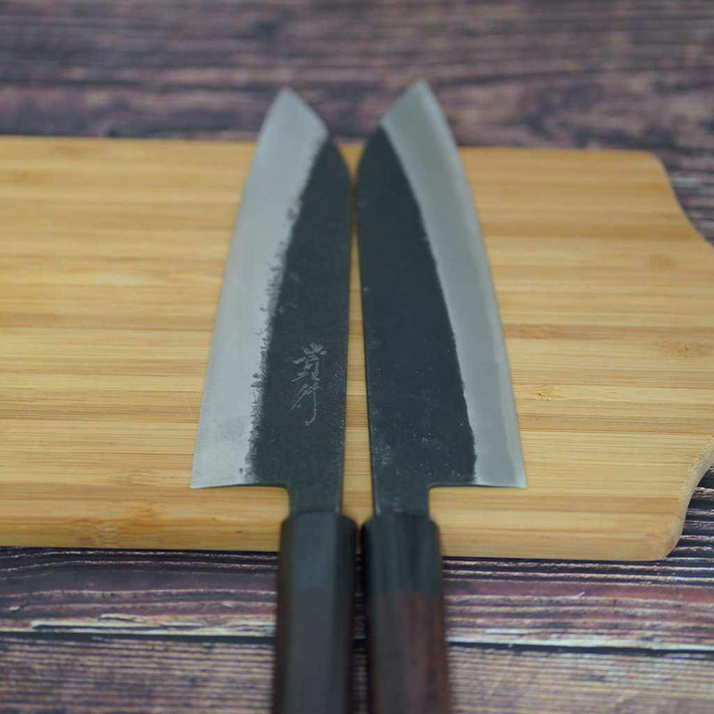 【三徳包丁】本鍛造 黒打 三徳包丁 170mm | 越前打刃物 | 鍛冶工房いわい