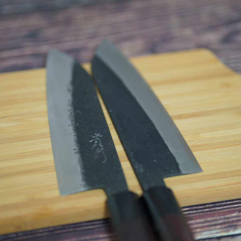 【三徳包丁】本鍛造 黒打 三徳包丁 170mm | 越前打刃物 | 鍛冶工房いわい