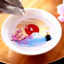 【平盃2点セット】冷感 桜富士山 | 美濃焼 | 丸モ高木陶器