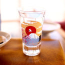 【天開グラス2点セット】冷感 桜富士山 | 丸モ高木陶器