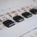 【石州瓦】丸惣 箸置き ブラック 5個