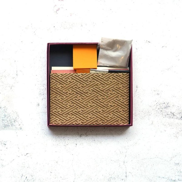 【体験キット】キラレ 紗綾型 | 京からかみ |丸二