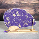 【うちわ】千鳥 鳳凰蝶唐草 男女兼用 | 京からかみ |丸二