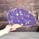 【うちわ】千鳥 鳳凰蝶唐草 男女兼用 | 京からかみ |丸二